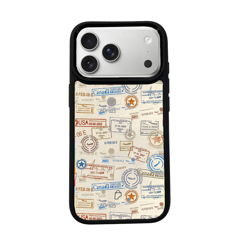 Visa Stamp iPhone Phone Case