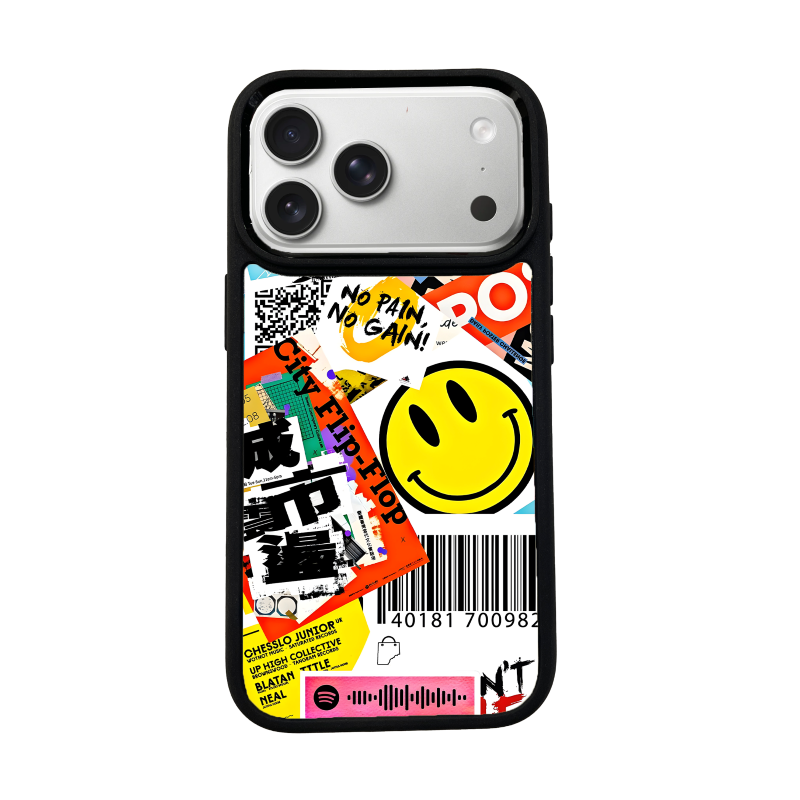 Smile Graffiti iPhone Phone Case