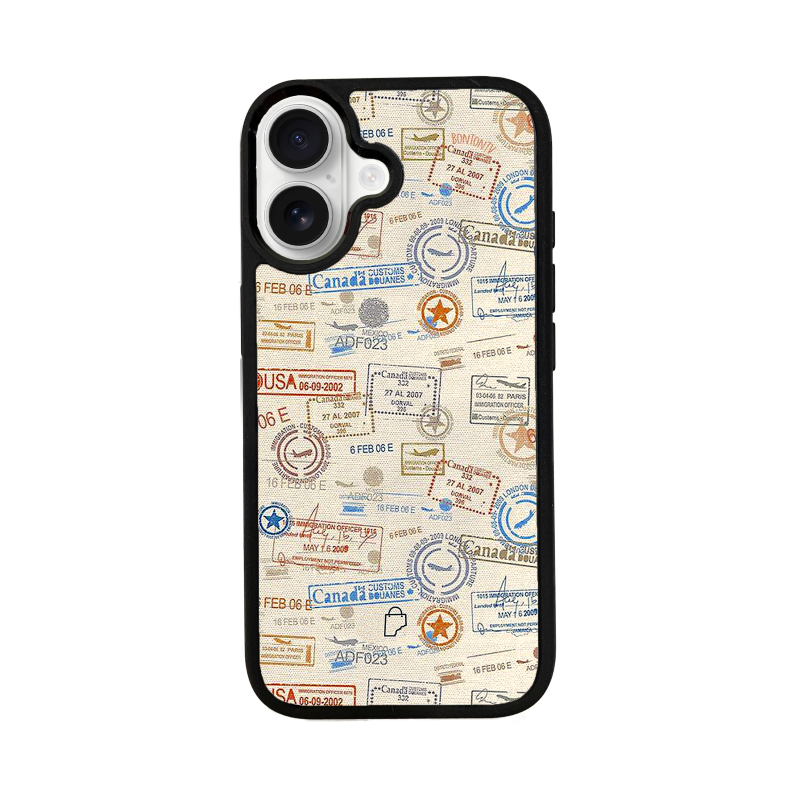 Visa Stamp iPhone Phone Case