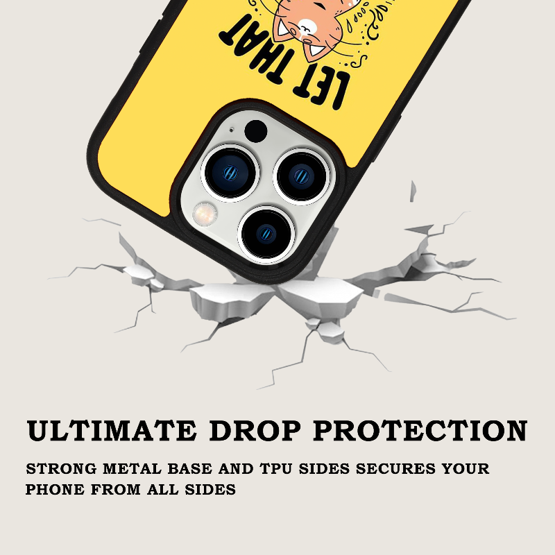 Shoppetite No Care iPhone Phone Case