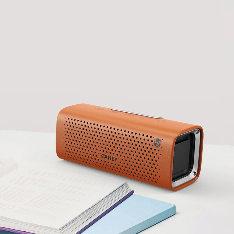 Betnew V7 Bluetooth Speaker - 20w - Premium Leather Design with Powerful Bass