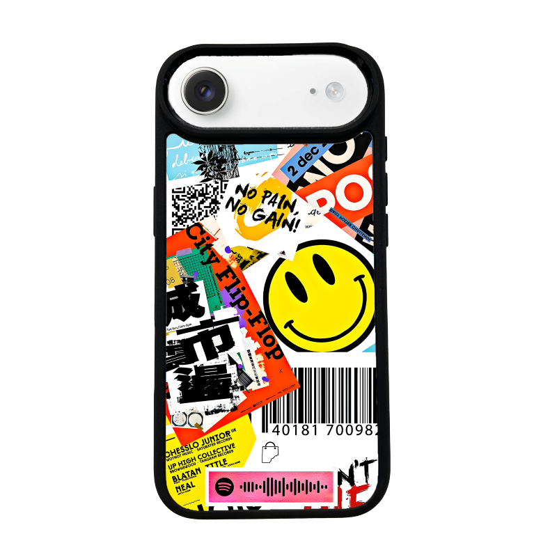 Smile Graffiti iPhone Phone Case