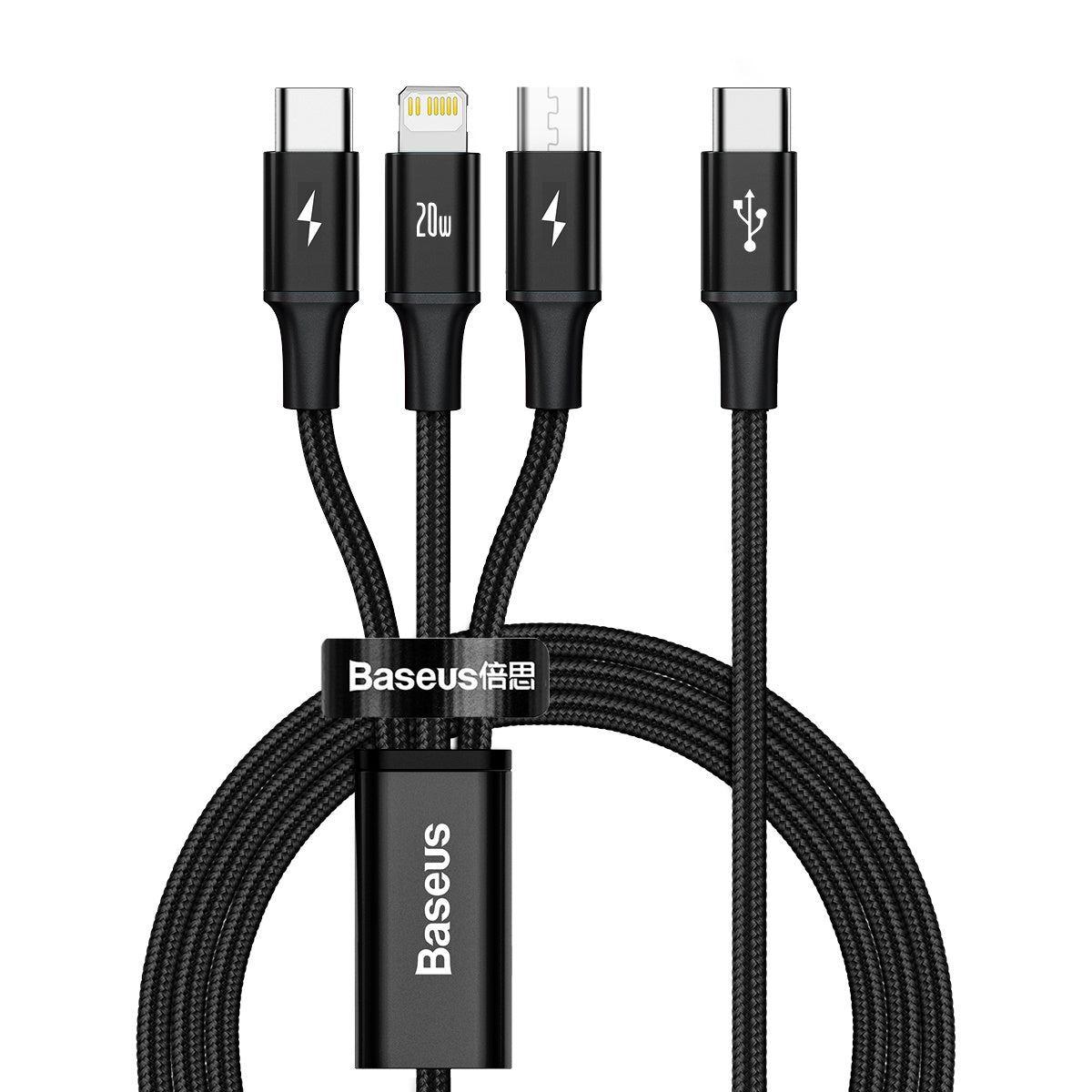 Baseus 3-in-1 Type-C to Micro + Lightning (Apple) + Type-C