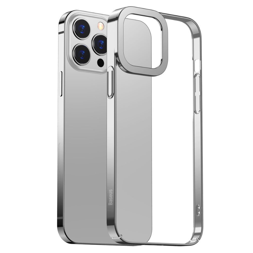 Electroplated Glitter Silver Phone Case for iPhone 13 Series
