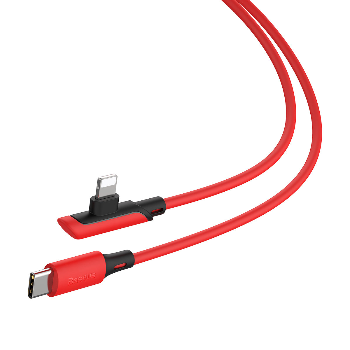 Baseus Colourful Elbow Type-C to iP Cable PD 18W 1.2m