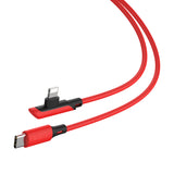 Baseus  Colourful Elbow Type-C to iP Cable PD 18W 1.2m