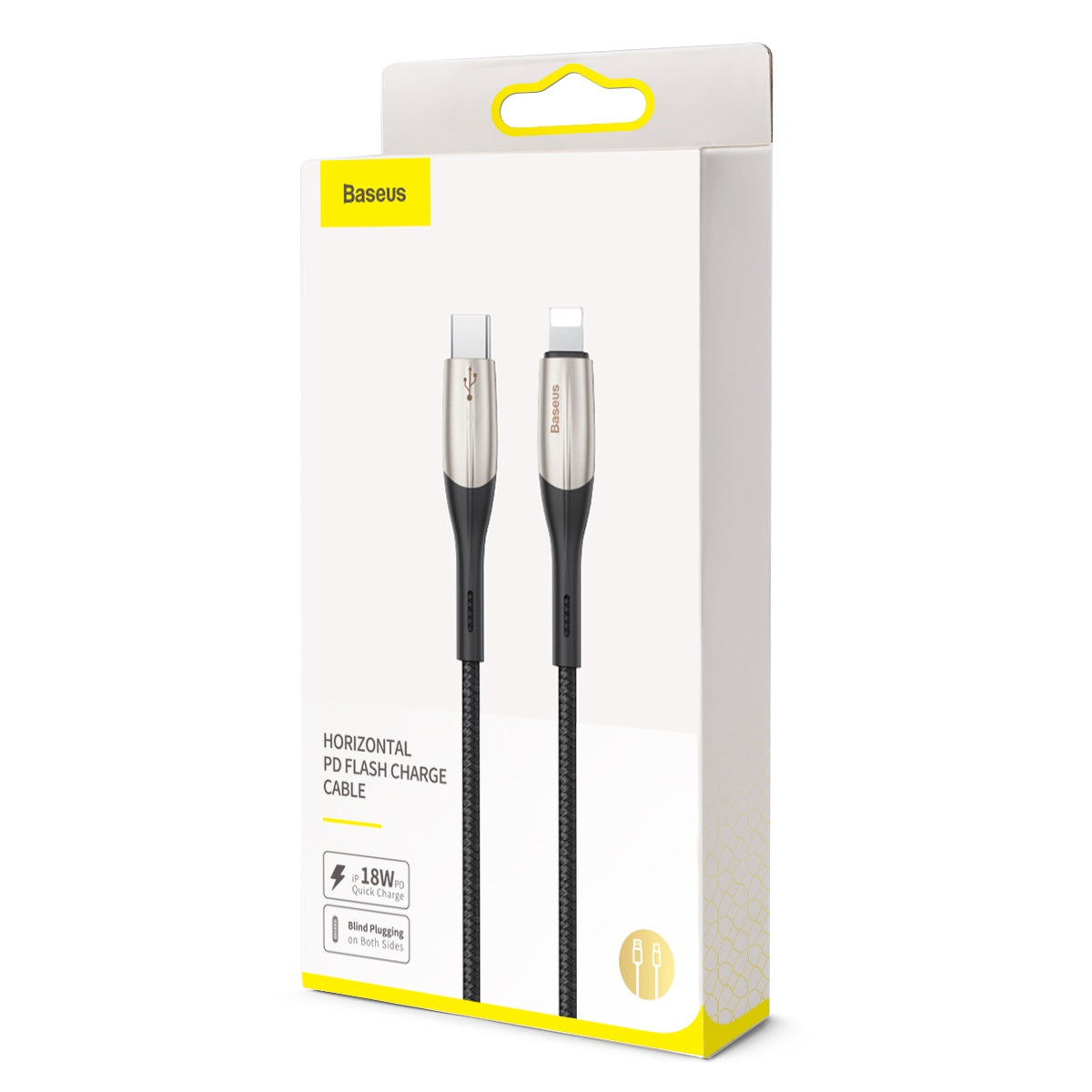 Baseus Horizontal Data Cable Type-C to iP PD 1m