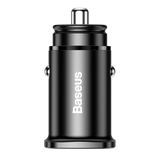 Baseus Metal Body 30w Type C+USB Car Charger