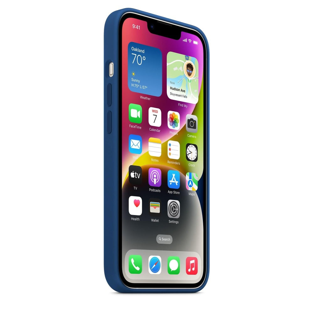Navy Blue Silicon Phone Case for iPhone 13 Series