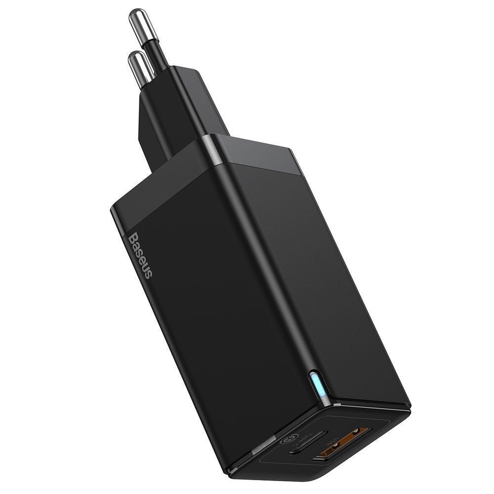 Baseus Gan Technology Quick Charger C+U 45w with Type-C to Type-C cable
