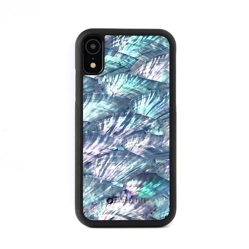 Real Sapphire Sea Shell Case For iPhone