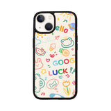 Goodluck Doodle iPhone Phone Case