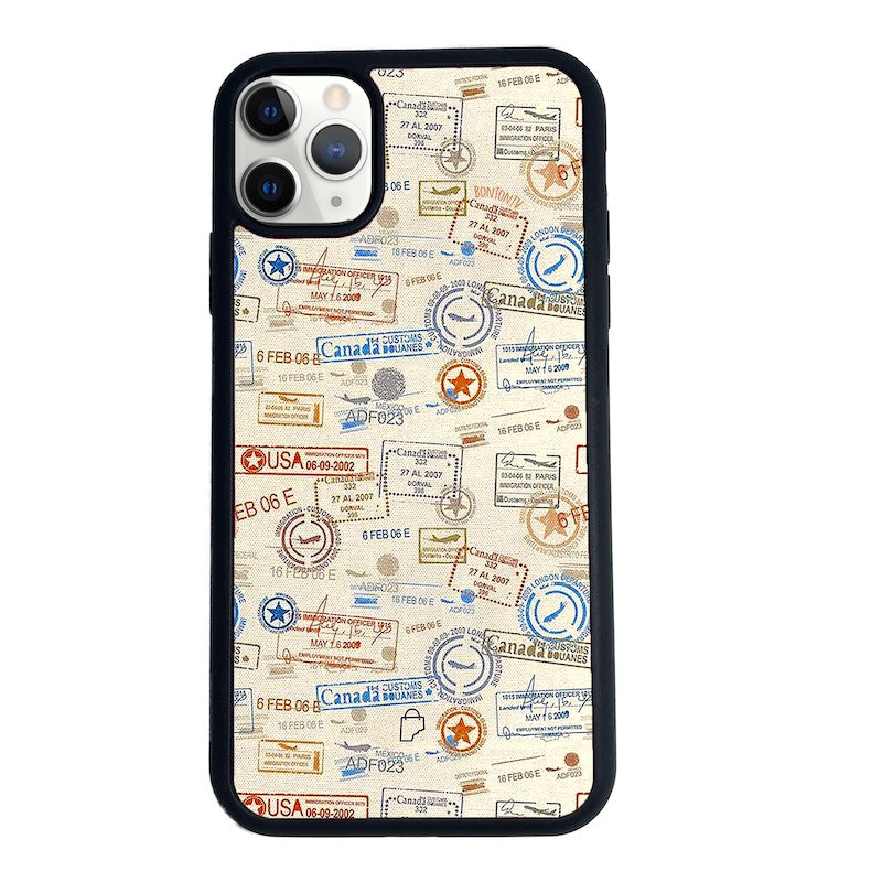 Visa Stamp iPhone Phone Case