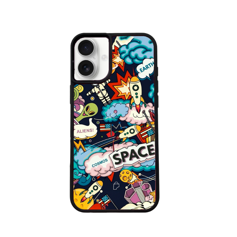 Shoppetite Space Collage Phone Case