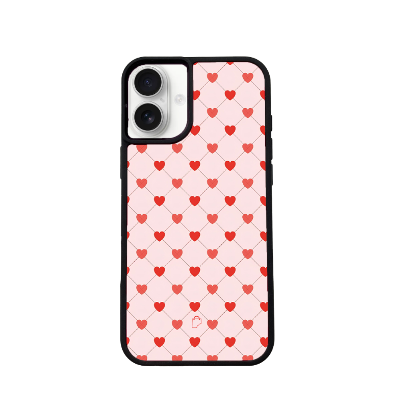 Heart Links iPhone Phone Case