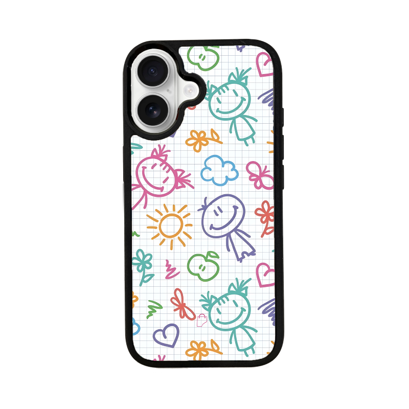 Kids Doodle iPhone Phone Case