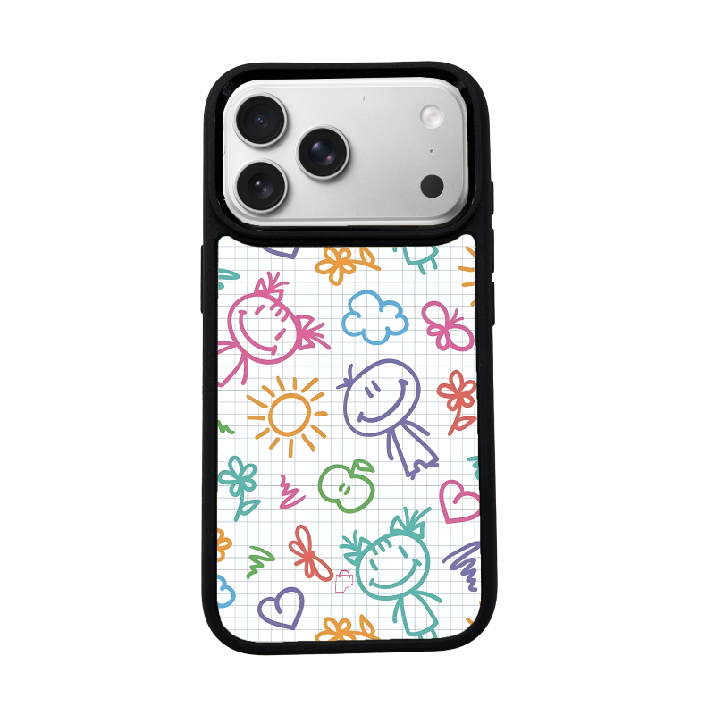 Kids Doodle iPhone Phone Case