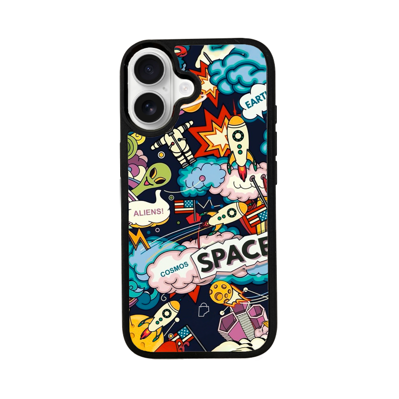 Shoppetite Space Collage Phone Case