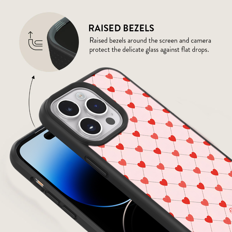 Heart Links iPhone Phone Case