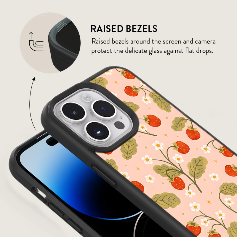 Strawberry iPhone Phone Case