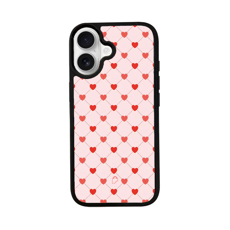 Heart Links iPhone Phone Case