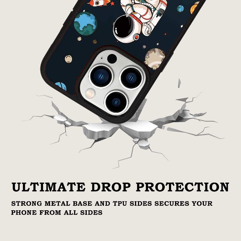 Astronaut Namaste iPhone Case