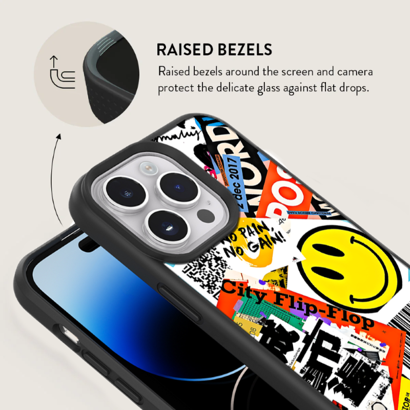 Smile Graffiti iPhone Phone Case