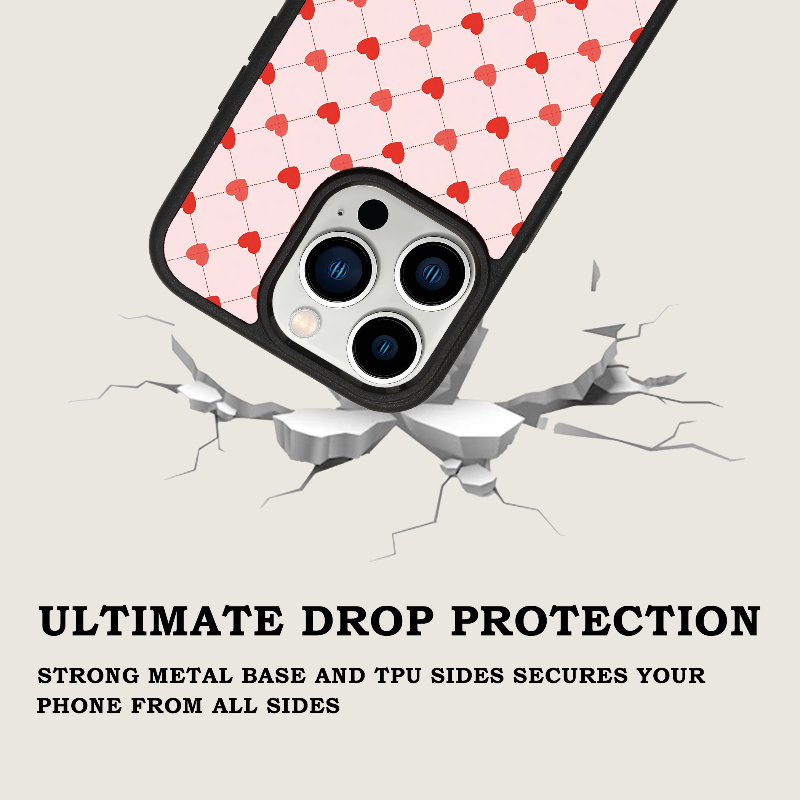 Heart Links iPhone Phone Case