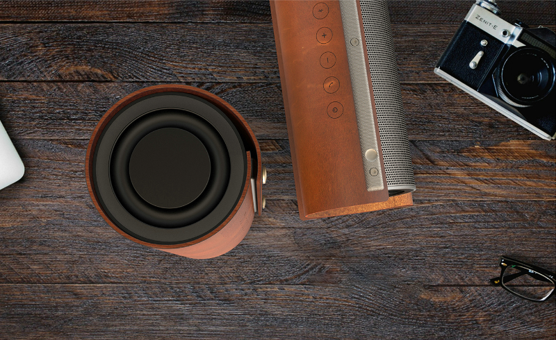 Betnew X03 Bluetooth Speaker - 20w - Premium Leather Design