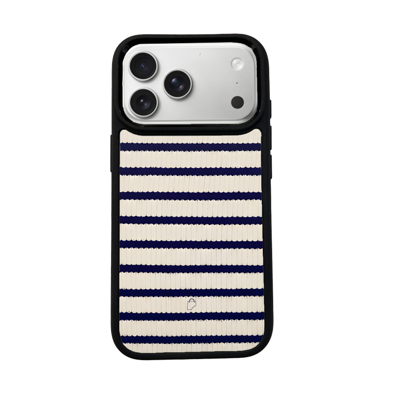Navy Heritage Stripe Case