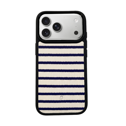 Navy Heritage Stripe Case