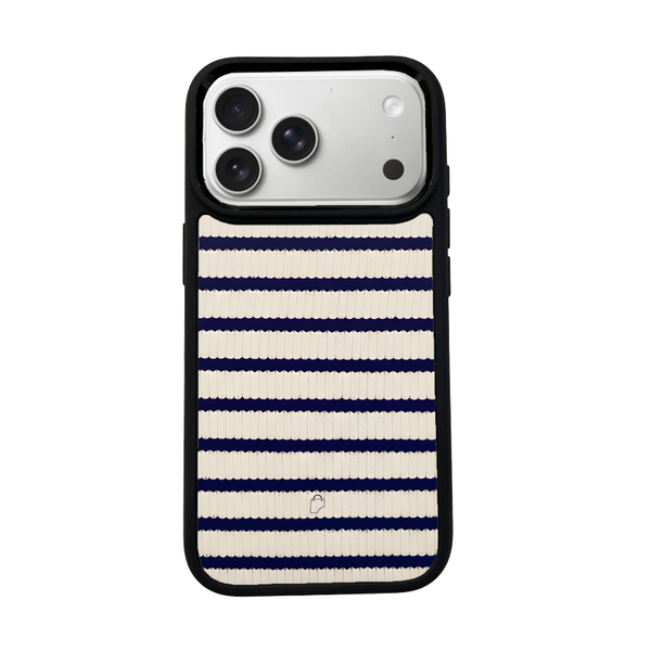 Navy Heritage Stripe Case