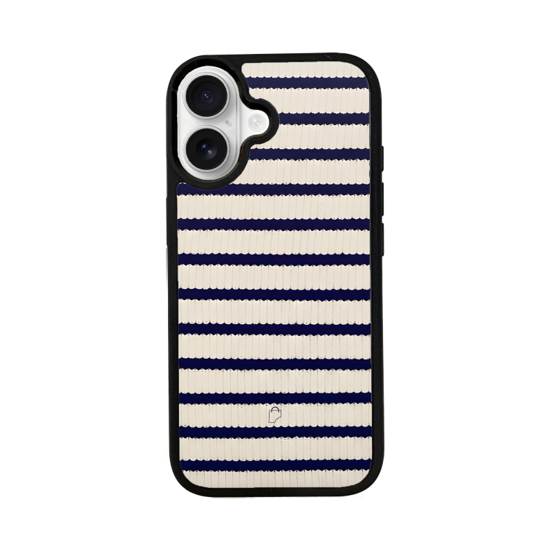 Navy Heritage Stripe Case