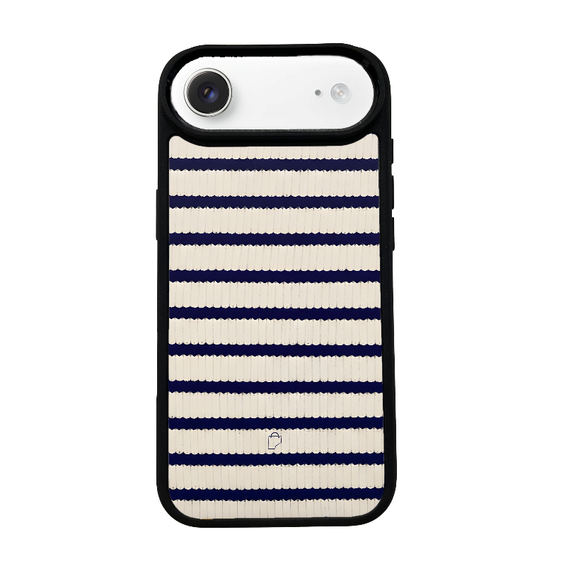 Navy Heritage Stripe Case