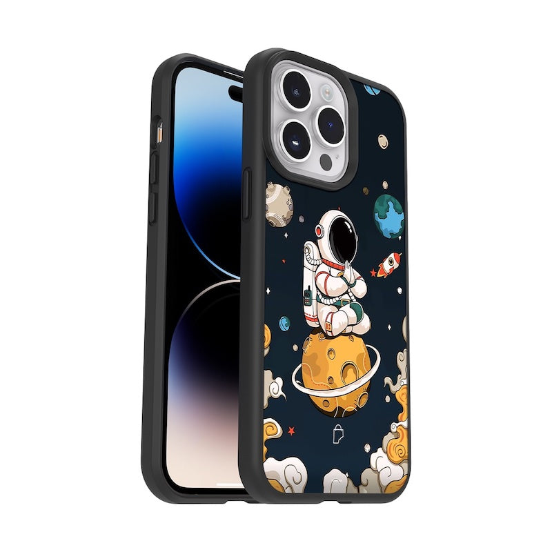 Astronaut Namaste iPhone Case