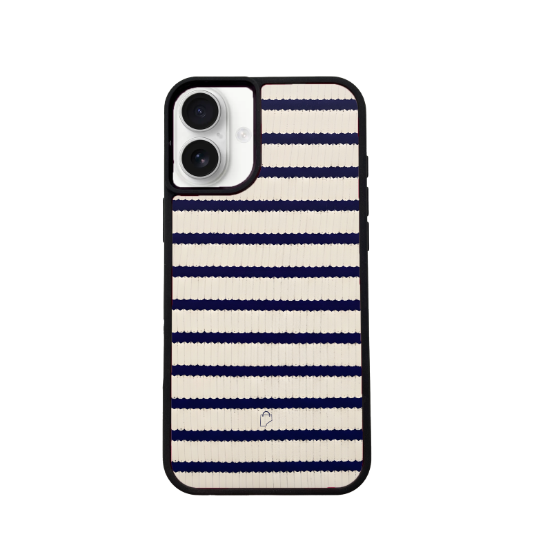 Navy Heritage Stripe Case