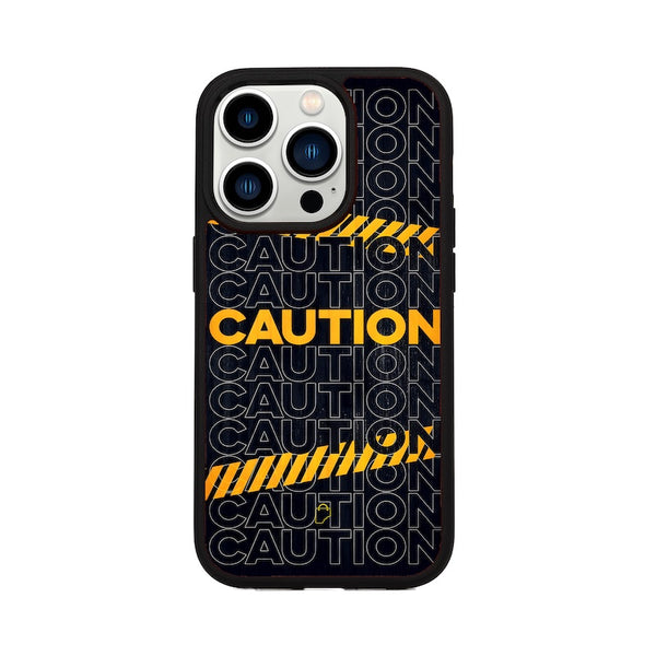 Caution iPhone Phone Case