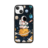 Astronaut Namaste iPhone Case