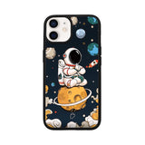 Astronaut Namaste iPhone Case