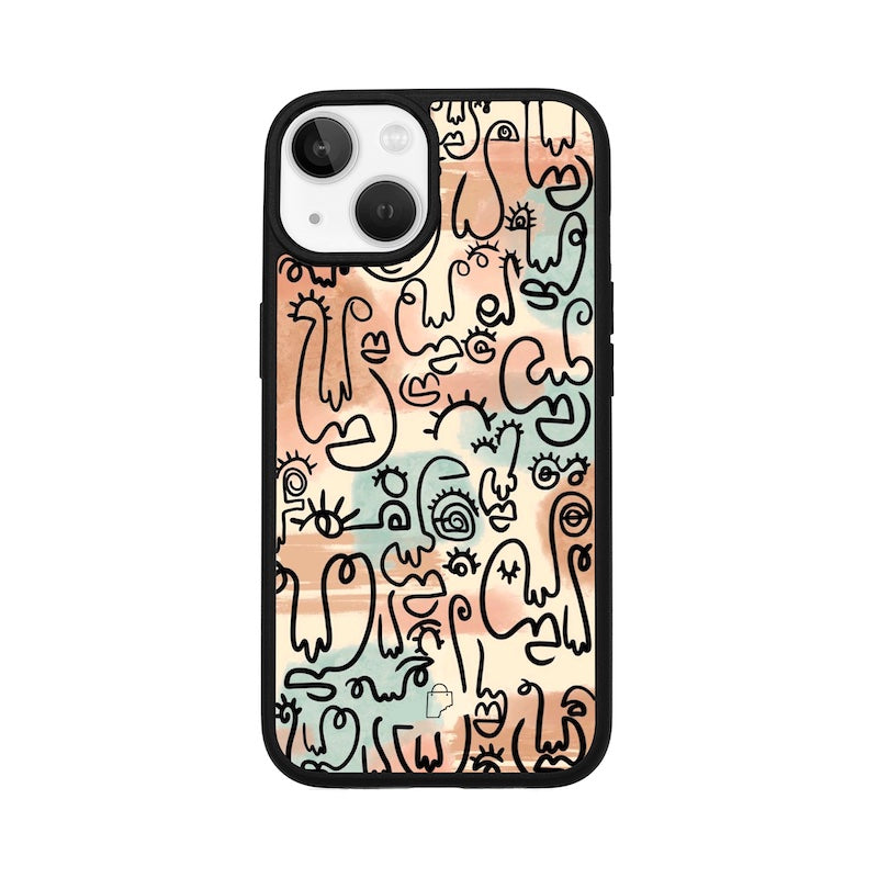 Shoppetite Faces Art iPhone Phone Case