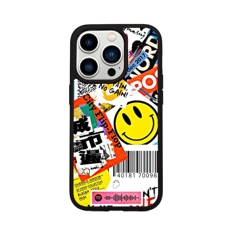 Smile Graffiti iPhone Phone Case