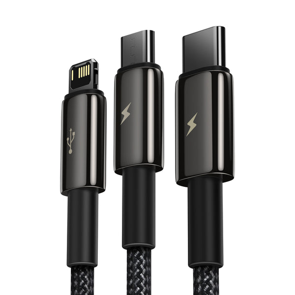 Baseus Tungsten Gold 3-in-1 Cable