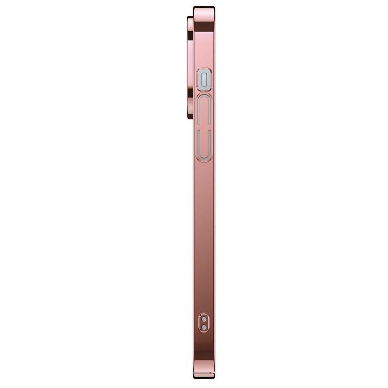 Electroplated Glitter Rose Gold Phone Case For iPhone 13 Series