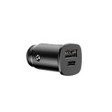 Baseus Metal Body 30w Type C+USB Car Charger