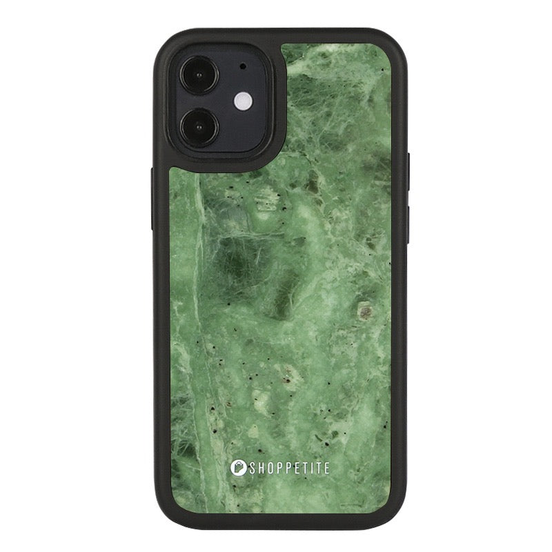 Real Emerald Marble Case for iPhone
