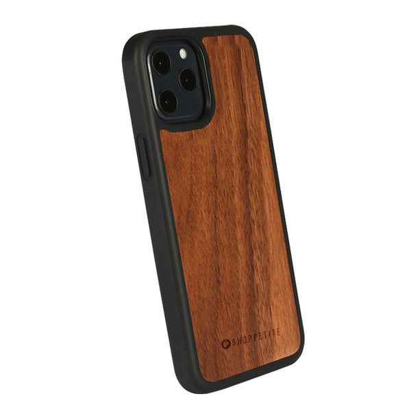 Real Walnut Wood Case For iPhone