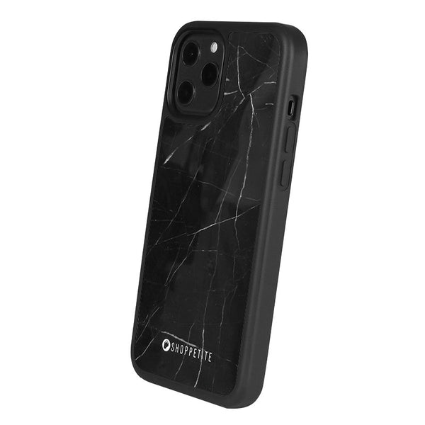 Real Ebony Marble Case for iPhone