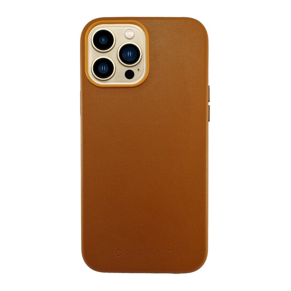 Brown PU Leather Case For iPhone 13 Series
