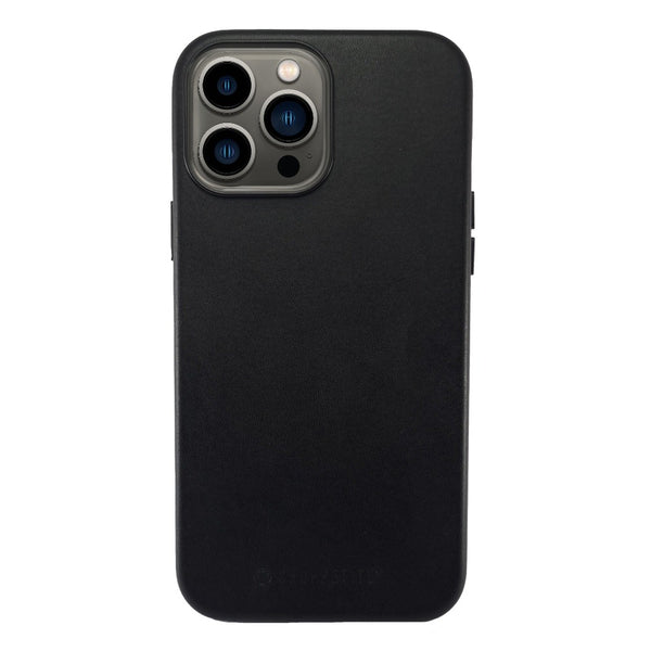 Black PU Leather Case For iPhone 13 Series