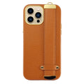 Brown PU Leather Case with Holder & Stand For iPhone 13 Series